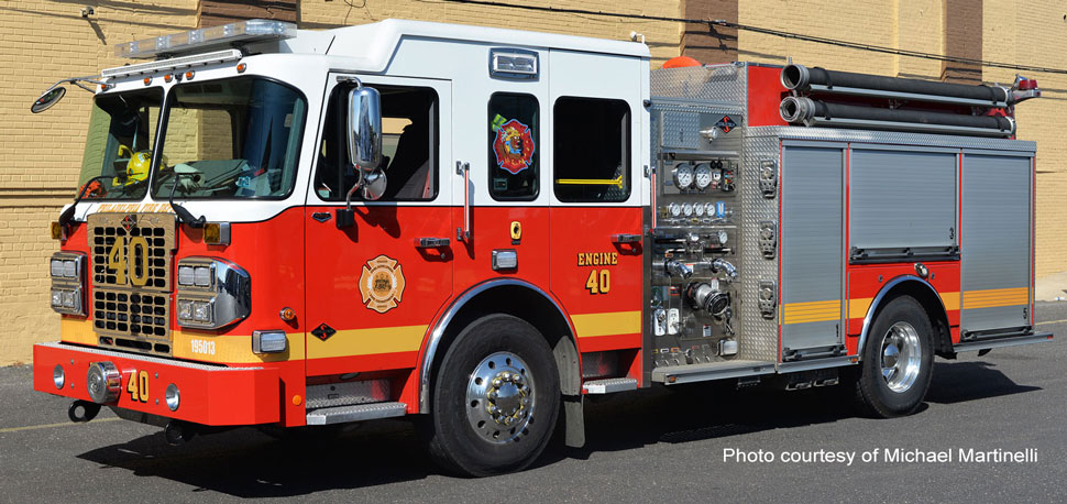 Philadelphia Fire Department Engine 40 courtesy of Michael Martinelli