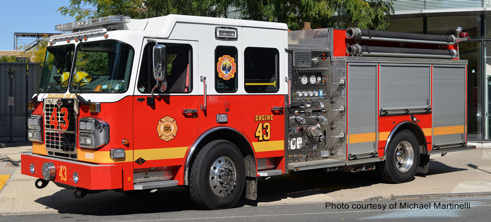 Philadelphia Fire Department Engine 43 courtesy of Michael Martinelli