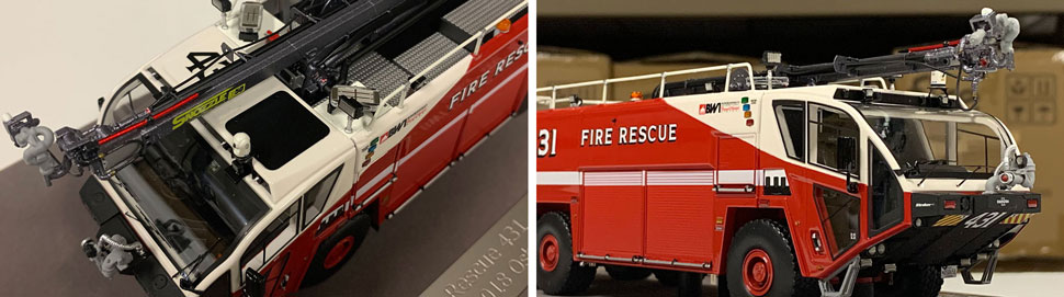 Close up images 1-2 of BWI Rescue 431 scale model