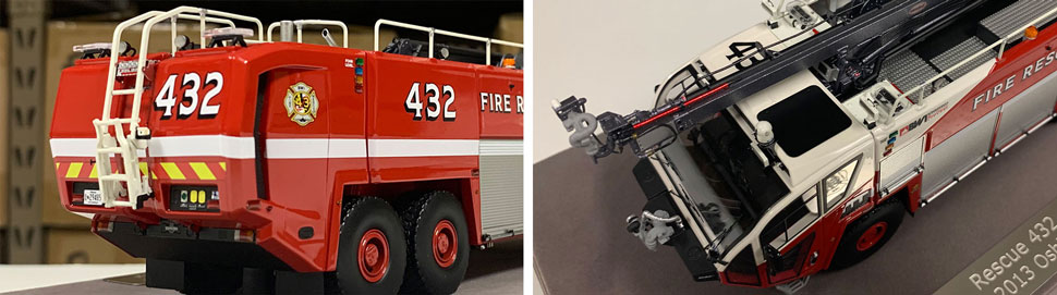 Close up images 5-6 of BWI Rescue 432 scale model