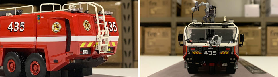 Close up images 5-6 of BWI Rescue 435 scale model