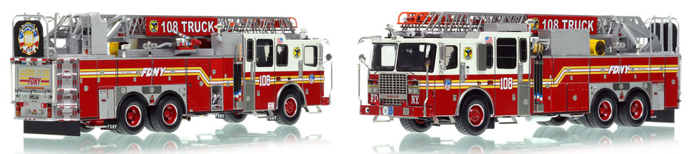 FDNY Ladder 108 in Brooklyn is now available as a museum grade replica