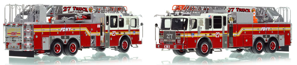 Ladder 27 in the Bronx is now available as a museum grade replica