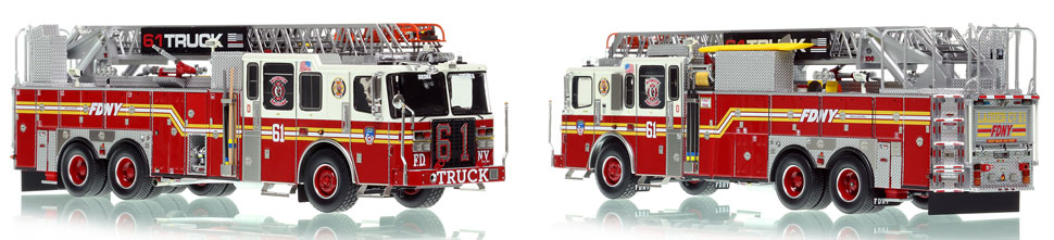 FDNY Ladder 61 in the Bronx is now available as a museum grade replica