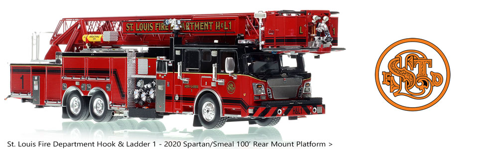 Order your St. Louis Spartan-Smeal Hook & Ladder 1 today!