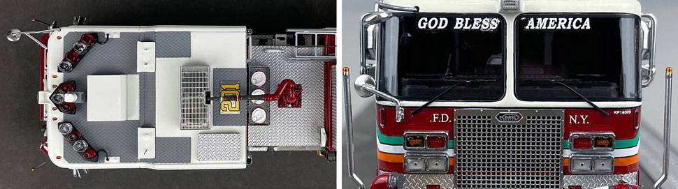 FDNY KME Engine 201 1:50 scale model close up pictures 13-14