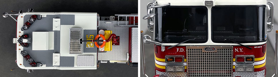 FDNY KME Engine 205 1:50 scale model close up pictures 13-14
