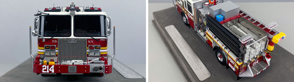 FDNY KME Engine 214 1:50 scale model close up pictures 1-2