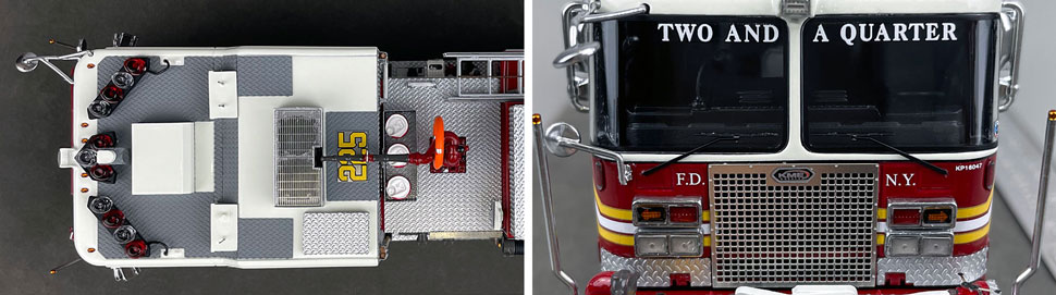 FDNY KME Engine 225 1:50 scale model close up pictures 13-14