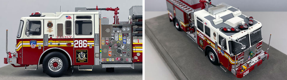 FDNY KME Engine 286 1:50 scale model close up pictures 5-6