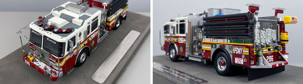FDNY KME Engine 286 1:50 scale model close up pictures 7-8