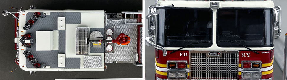 FDNY KME Engine 59 1:50 scale model close up pictures 13-14