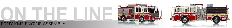 FDNY KME Engine scale model assembly pictures