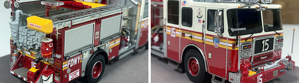 FDNY Seagrave Engine 15 close up pictures 13-14