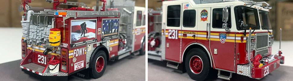 FDNY Seagrave Engine 231 close up pictures 5-6
