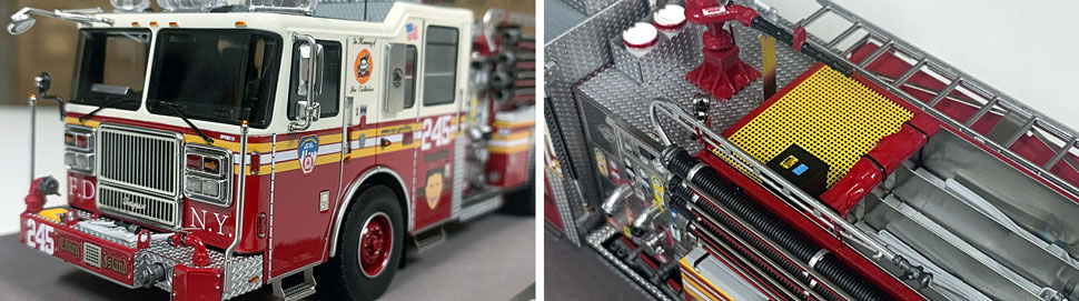 FDNY Seagrave Engine 245 close up pictures 5-6