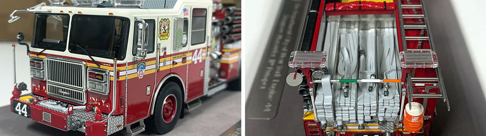 FDNY Seagrave Engine 44 close up pictures 9-10