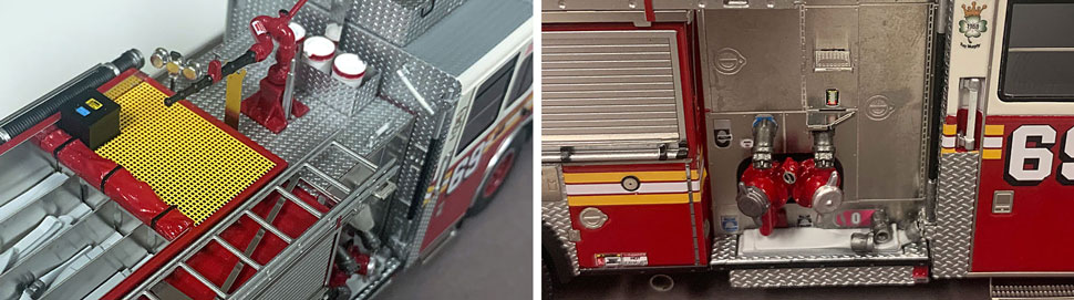 FDNY Seagrave Engine 69 close up pictures 7-8