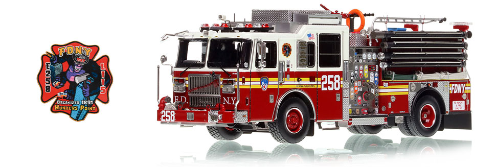 FDNY Seagrave High Pressure Engine 258 in Queens