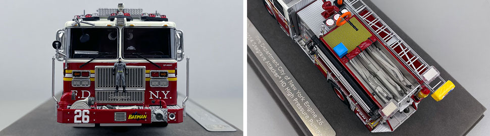 FDNY Seagrave Engine 26 1:50 scale model close up pictures 1-2