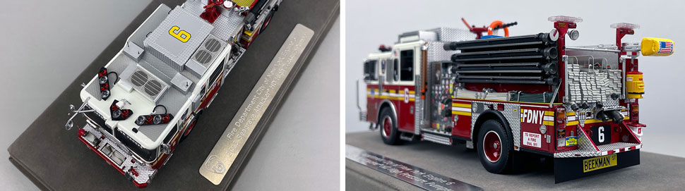 FDNY Seagrave Engine 6 1:50 scale model close up pictures 7-8