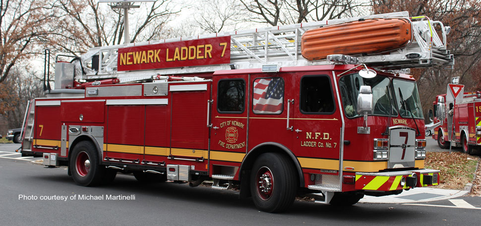 Newark Fire Department Ladder 7 courtesy of Michael Martinelli