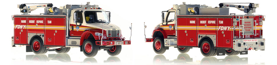 FDNY MIRT is hand-crafted, limited in production, and includes a display case
