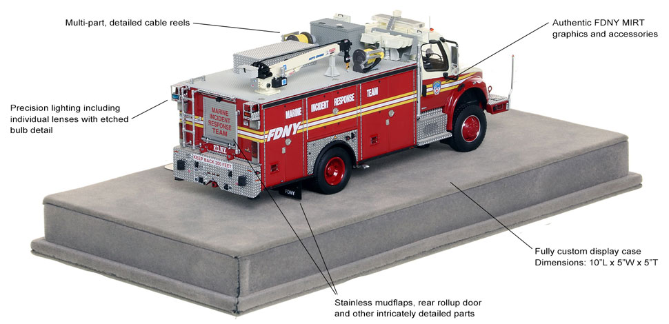 Order your FDNY MIRT scale model today!