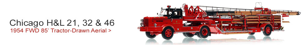 Take home a piece of Chicago firefighting history...1954 FWD 85' Tiller