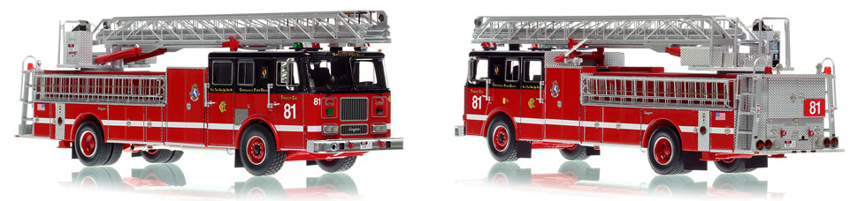 Take home Truck 81...a classic Chicago Seagrave Ladder