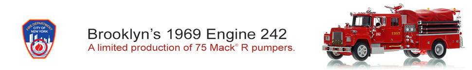 1969 Mack R Engine 242 in Brooklyn, NY