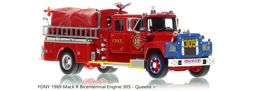 FDNY 1969 Mack R Bicentennial Engine 305 in Queens