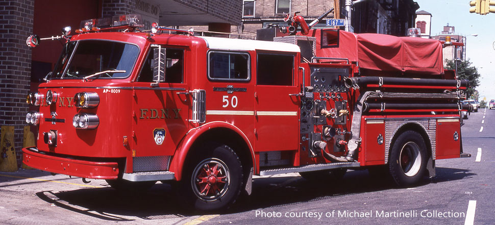 FDNY 1980 American LaFrance Engine 50 courtesy of Michael Martinelli Collection