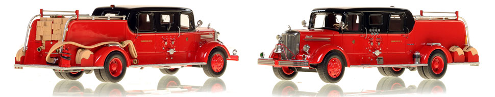 Chicago Mack L Sedan Cab Engine 5 is hand-crafted and limited in production.