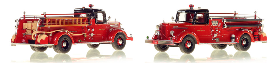 Chicago's 1949 Mack L Engine 25 is hand crafted and limited in production
