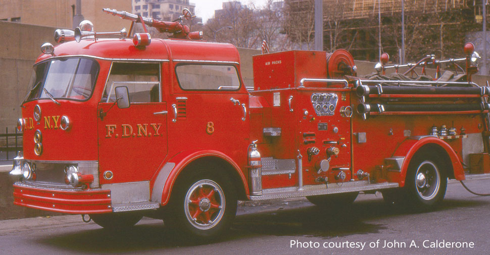 FDNY Mack C Engine 8 courtesy of John A. Calderone