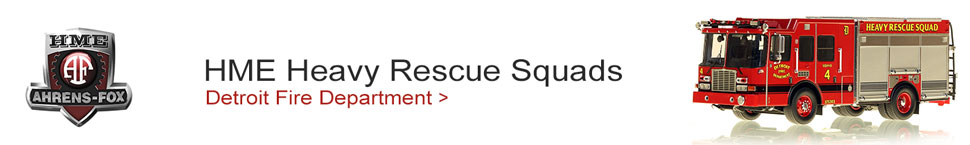 HME Heavy Rescue Squad scale model for Detroit