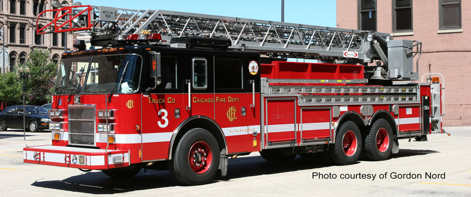 Chicago Fire Department Truck 3 courtesy of Gordon Nord