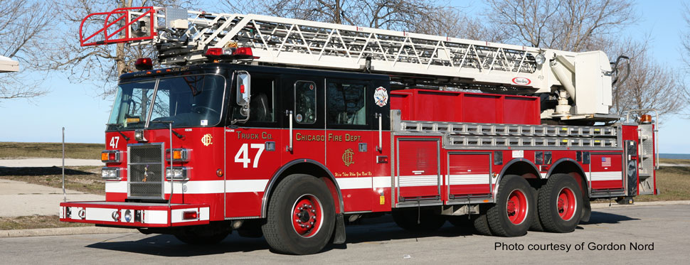 Chicago Fire Department Truck 47 courtesy of Gordon Nord