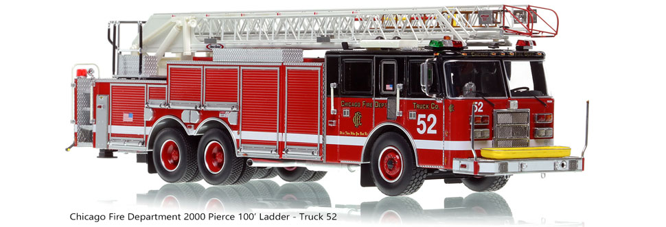 Order your Chicago Fire Department 2000 Truck 52 today!
