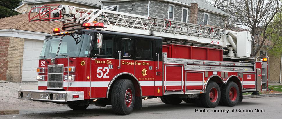 Chicago Fire Department Truck 52 courtesy of Gordon Nord