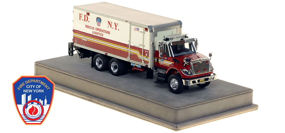 Order your FDNY International Rescue Operations Logistics rig today!