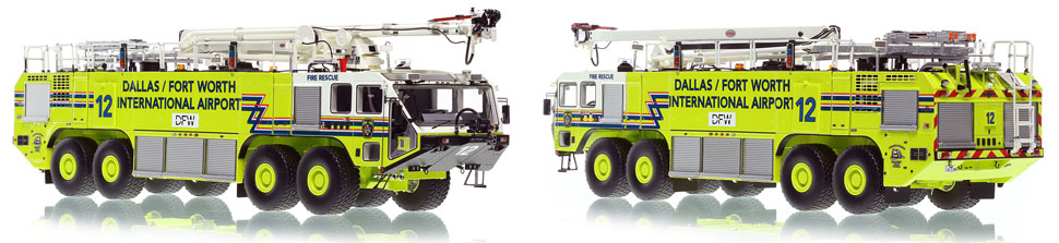 Dallas/Fort Worth EZ 12 Oshkosh Striker 8x8 is hand-crafted and intricately detailed.