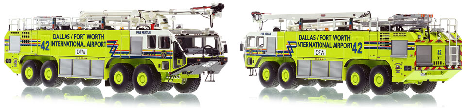 Dallas/Fort Worth EZ 42 Oshkosh Striker 8x8 is hand-crafted and intricately detailed.