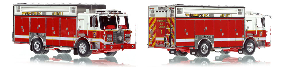 Washington DC Fire & EMS KME Air Unit 1 scale model