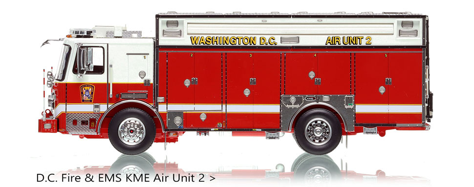 D.C. Fire & EMS Air Unit 2 scale model