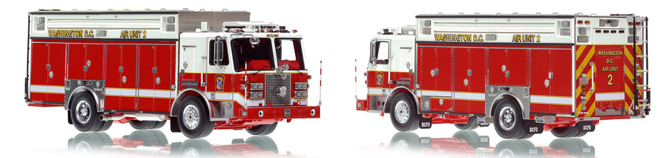 Washington DC Fire & EMS KME Air Unit 2 scale model