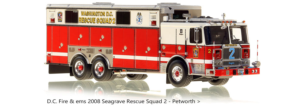 See the 2008 Seagrave Rescue 2 serving D.C. Fire & EMS