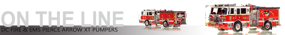 Assembly pics of Washington DC Fire & EMS Engine scale models