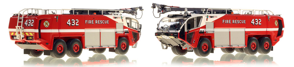 Baltimore Washington Fire and Rescue 432 is hand-crafted and intricately detailed.
